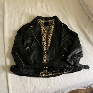 AE Vegan Leather Jacket